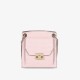 Leather contrasting crocodile pattern organ small square bag - Memoo.com Leather contrasting crocodile pattern organ small square bag - Memoo.com