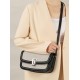 Leather canvas vintage crossbody armpit baguette bag - Memoo.com Leather canvas vintage crossbody armpit baguette bag - Memoo.com
