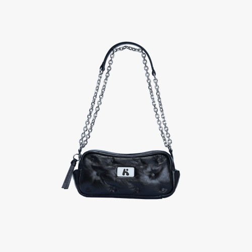Cowhide shoulder bag, chain crossbody bag, women's bag Cowhide shoulder bag, chain crossbody bag, women's bag