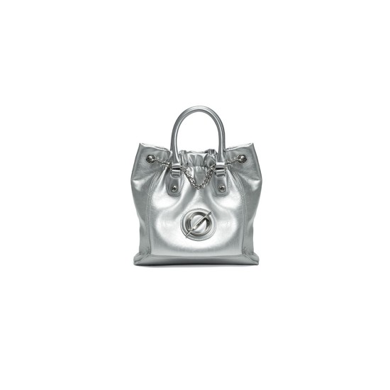Chain tote bag, hand-held bucket bag Chain tote bag, hand-held bucket bag