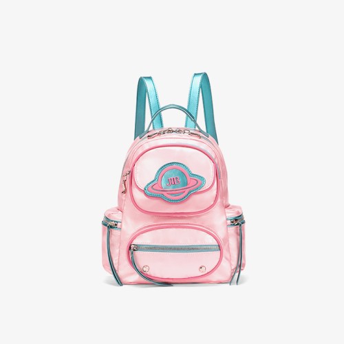 Small scale travel silver backpack Small scale travel silver backpack