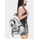 Small scale travel silver backpack - Memoo.com Small scale travel silver backpack - Memoo.com