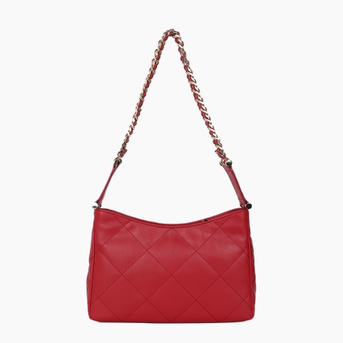 Red diamond shoulder bag wedding bag