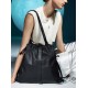 Leather large-capacity backpack travel shoulder bag girl - Memoo.com Leather large-capacity backpack travel shoulder bag girl - Memoo.com