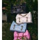 Leather chain handbag, small fragrant style crossbody bag Leather chain handbag, small fragrant style crossbody bag
