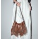 Leather tassel chain shoulder armpit bag - Memoo.com Leather tassel chain shoulder armpit bag - Memoo.com