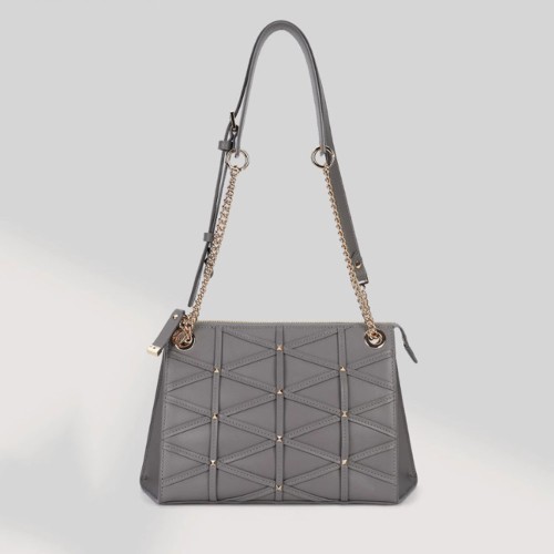 Leather shoulder bag, armpit bag