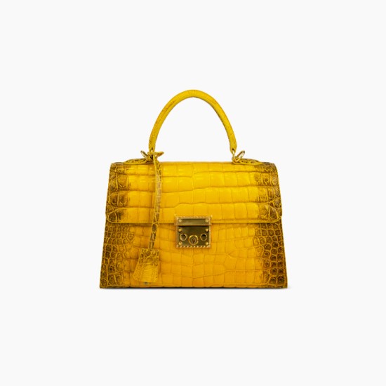 Crocodile leather high-end luxury portable handbag - Memoo.com Crocodile leather high-end luxury portable handbag - Memoo.com