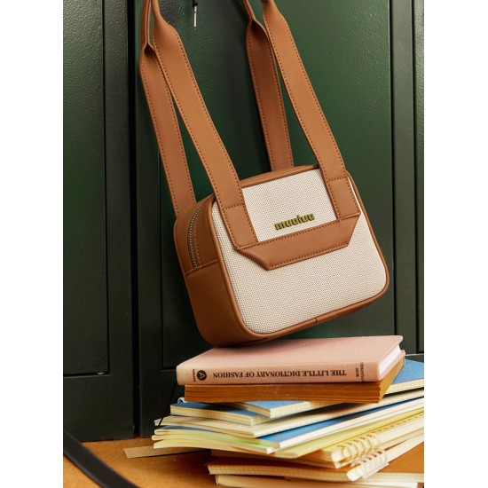 Retro college style American style underarm bag shoulder bag Retro college style American style underarm bag shoulder bag
