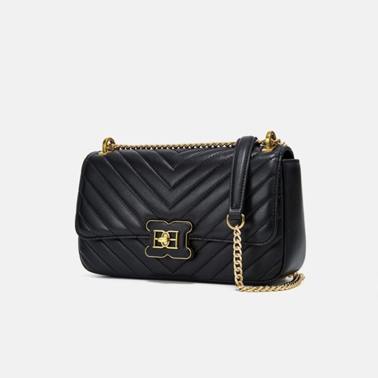 Leather one-shoulder underarm bag with high sense small square bag - Memoo.com Leather one-shoulder underarm bag with high sense small square bag - Memoo.com