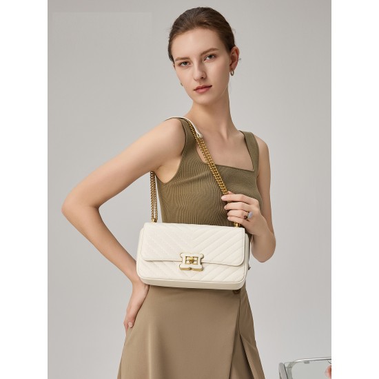 Leather one-shoulder underarm bag with high sense small square bag - Memoo.com Leather one-shoulder underarm bag with high sense small square bag - Memoo.com