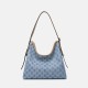Large-capacity commuter new texture bag denim bag - Memoo.com