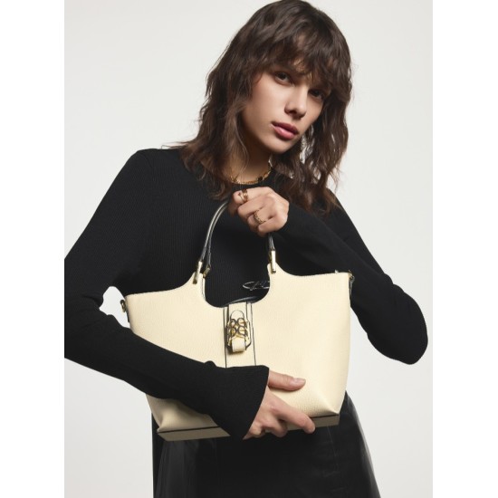 First layer cowhide leather tote bag shoulder slung handbag First layer cowhide leather tote bag shoulder slung handbag