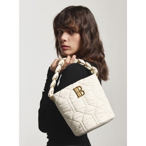 手提包大号牛皮水桶包