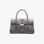 Ostrich leather women's bag handbag women's