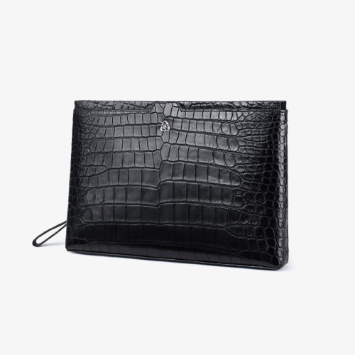 Crocodile leather pouch men's genuine leather clutch Crocodile leather pouch men's genuine leather clutch