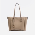 Leather tote bag women's luxury high sense shoulder bag