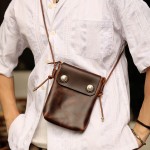 Single shoulder crossbody bag, mobile phone bag, mini portable bag, ID bag