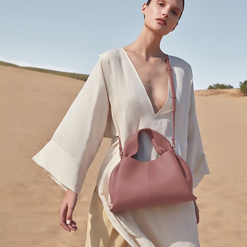 Dumpling bag shoulder crossbody bag cowhide handbag Cloud bag Dumpling bag shoulder crossbody bag cowhide handbag Cloud bag