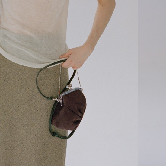 Retro Handheld Chain Crossbody Bag, Waist Headed Suede Mouth Gold Bag Retro Handheld Chain Crossbody Bag, Waist Headed Suede Mouth Gold Bag