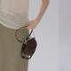 Retro Handheld Chain Crossbody Bag, Waist Headed Suede Mouth Gold Bag Retro Handheld Chain Crossbody Bag, Waist Headed Suede Mouth Gold Bag
