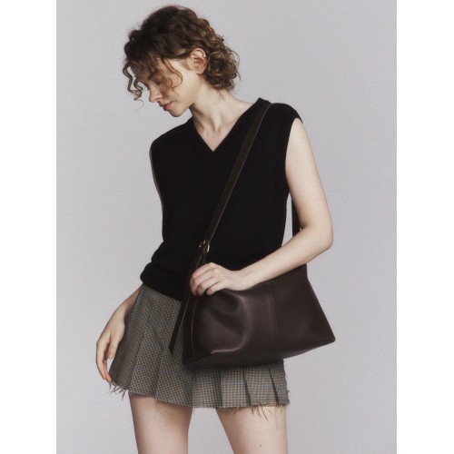 Cowhide tote bag single shoulder crossbody women's bag Cowhide tote bag single shoulder crossbody women's bag