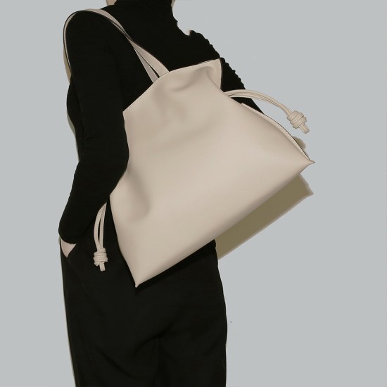 Genuine leather drawstring tote bag shoulder bag - Memoo.com Genuine leather drawstring tote bag shoulder bag - Memoo.com