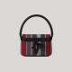 Medium striped basket bag, niche original bag, light luxury crossbody bag Medium striped basket bag, niche original bag, light luxury crossbody bag