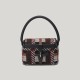 Medium striped basket bag, niche original bag, light luxury crossbody bag Medium striped basket bag, niche original bag, light luxury crossbody bag
