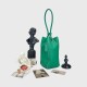 Vintage Togo cowhide standing bucket tote bag shoulder bag Vintage Togo cowhide standing bucket tote bag shoulder bag