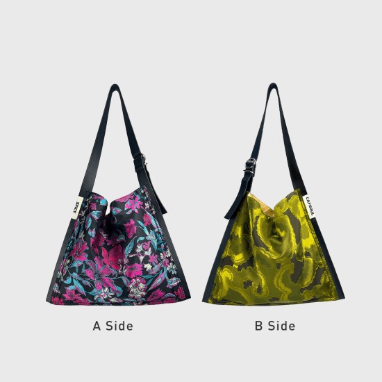 Double sided jacquard top layer cowhide tote bag - Memoo.com Double sided jacquard top layer cowhide tote bag - Memoo.com