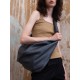 Knitted shiny leather crossbody bag crescent bag - Memoo.com Knitted shiny leather crossbody bag crescent bag - Memoo.com