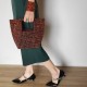 Retro tortoiseshell acrylic handbag Retro tortoiseshell acrylic handbag