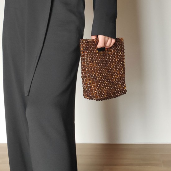 Handheld beaded bag with bead beads - Memoo.com Handheld beaded bag with bead beads - Memoo.com