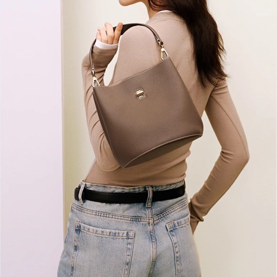 Handbag Leather bucket bag shoulder bag Crossbody bag - Memoo.com Handbag Leather bucket bag shoulder bag Crossbody bag - Memoo.com