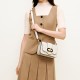 Leather shoulder crossbody bag with small square chain bag - Memoo.com Leather shoulder crossbody bag with small square chain bag - Memoo.com