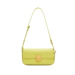 Law stick bag, one shoulder, oil wax leather, crossbody, armpit, tofu square bag