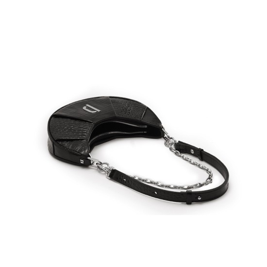 Bull horn chain armpit crescent bag Bull horn chain armpit crescent bag