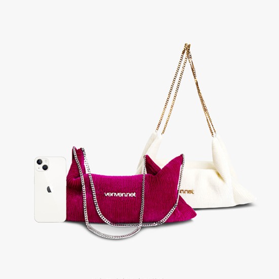 Velvet small chain phone armpit bag - Memoo.com Velvet small chain phone armpit bag - Memoo.com