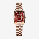 Ladies' watch. It is fully automatic, waterproof, fashionable, suitable for business occasions, exudes a light luxury style, and is a genuine quartz wristwatch.