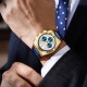 Men's Watch, Multifunctional, Business Style, with Calendar, Luminous, Stylish, Newly Launched, Waterproof, Quartz Wristwatch for Men - Memoo.com Men's Watch, Multifunctional, Business Style, with Calendar, Luminous, Stylish, Newly Launched, Waterproof, Quartz Wristwatch for Men - Memoo.com
