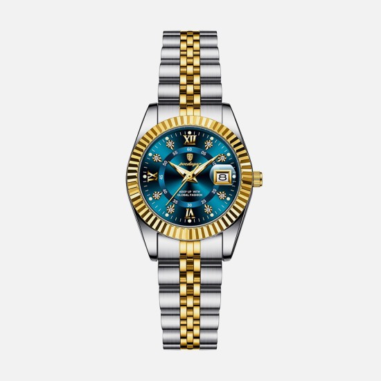 Ladies' watch. A new, fashionable, luminous, simple-style watch with a calendar, waterproof function, and it's a quartz wristwatch for women. - Memoo.com Ladies' watch. A new, fashionable, luminous, simple-style watch with a calendar, waterproof function, and it's a quartz wristwatch for women. - Memoo.com