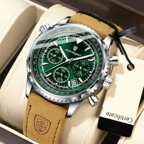 Men's watch. It is a fully automatic mechanical, multifunctional, high-grade, trendy and waterproof watch. There is also a men's quartz wristwatch.