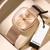 Ladies' watch. It is waterproof, fashionable, a new style and a niche product. It is a women's quartz wristwatch.