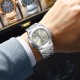 Men's simple-style watch with dual calendars, luminous function, high-grade quality and waterproof performance. It is a men's quartz wristwatch. - Memoo.com Men's simple-style watch with dual calendars, luminous function, high-grade quality and waterproof performance. It is a men's quartz wristwatch. - Memoo.com