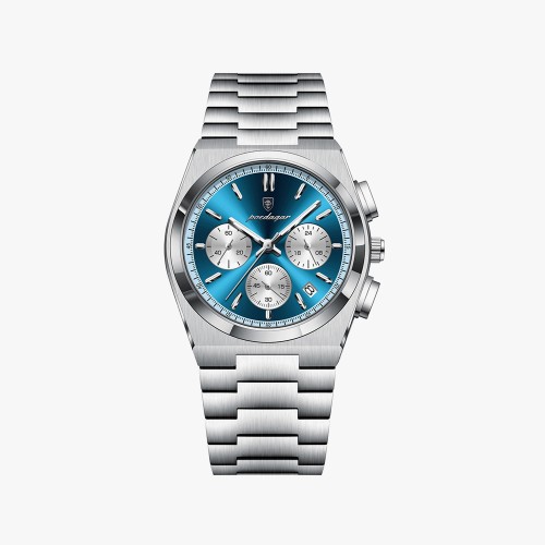 Men's wristwatch, fully automatic mechanical, stylish and casual, waterproof, multi-functional, men's luminous wristwatch
