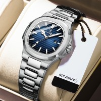 Ladies' wristwatch, fully automatic, waterproof, stylish and casual, with calendar function, luminous, ultra-thin, a famous brand women's wristwatch