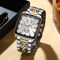 Men's Calendar Casual Multifunctional Luminous Stylish and Trendy Men's Watch, Waterproof Quartz Wristwatch