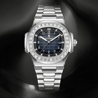 Men's wristwatch, fully automatic mechanical, high-end business style, waterproof, luminous, with calendar function, quartz watch.