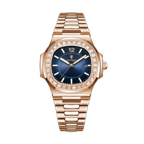 Men's wristwatch, trendy, waterproof, stylish, luminous, with calendar function, suitable for both casual and business occasions.